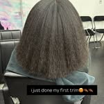 Hair styling result